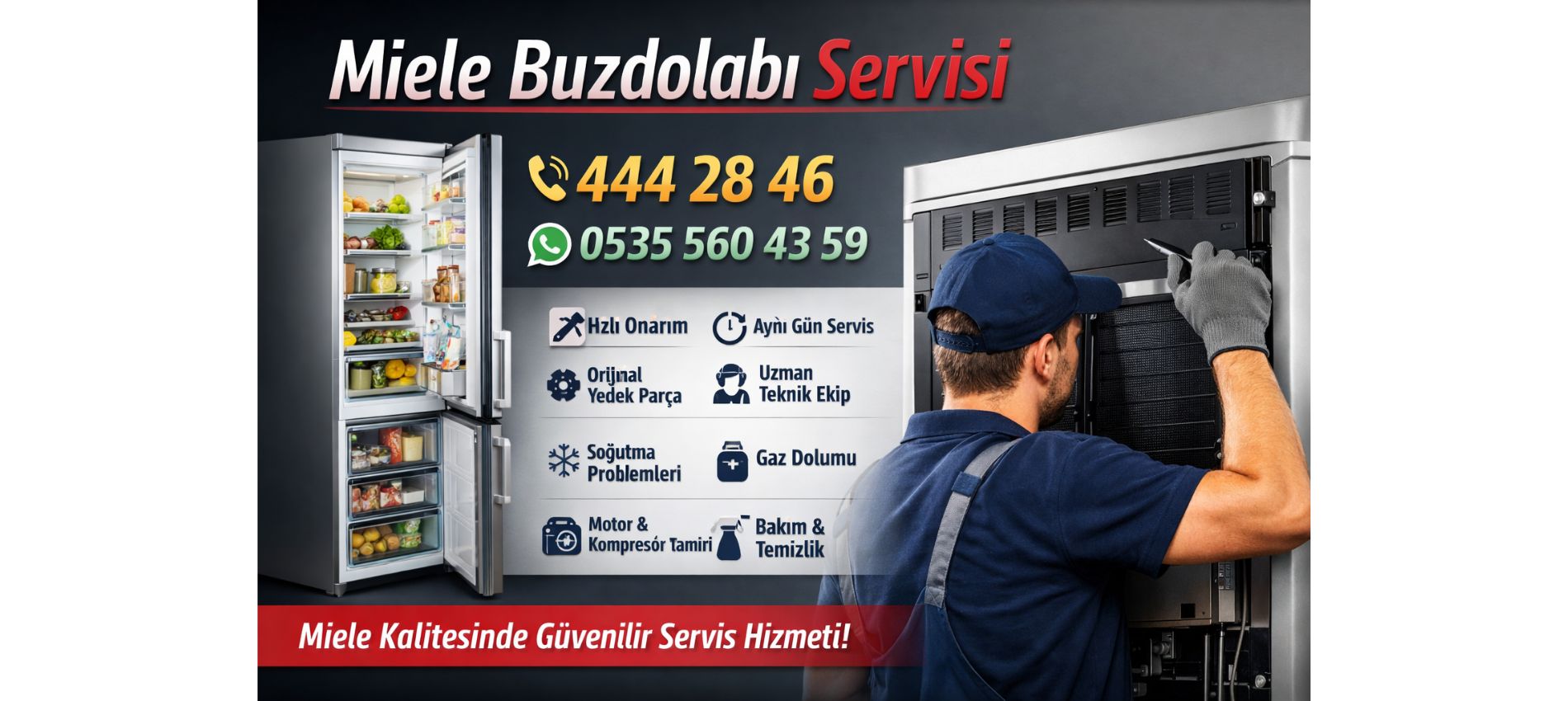Miele Buzdolabı Servisi